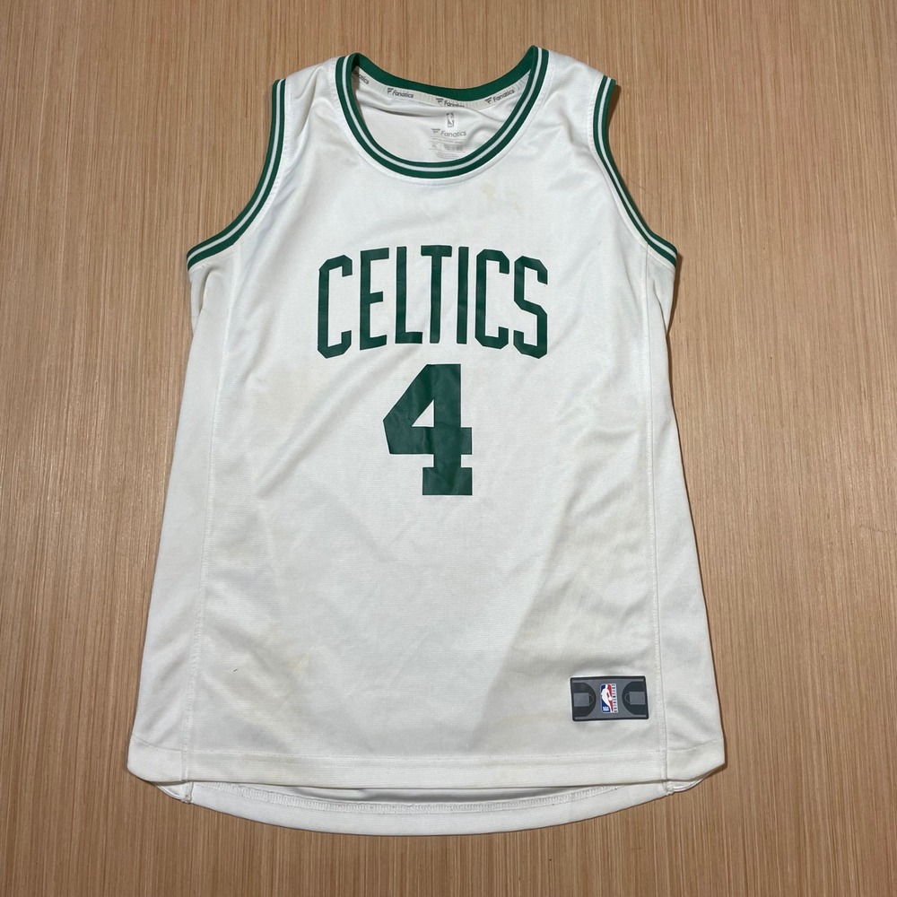 Fanatics Basketball Jersey Youth XL Boston Celtics Carsen Edwards 4 White
